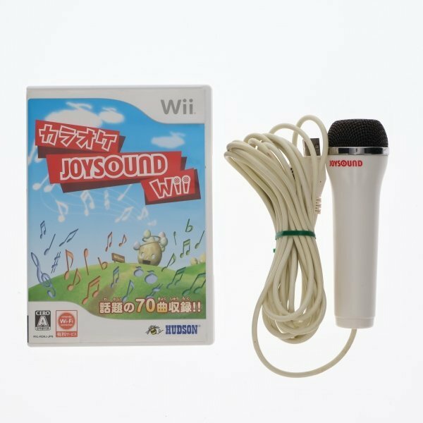 【訳あり】【ジャンク】[Wii]カラオケJOYSOUND Wii(ジョイサウンド ウィー)(専用USBマイク同梱) 60008365