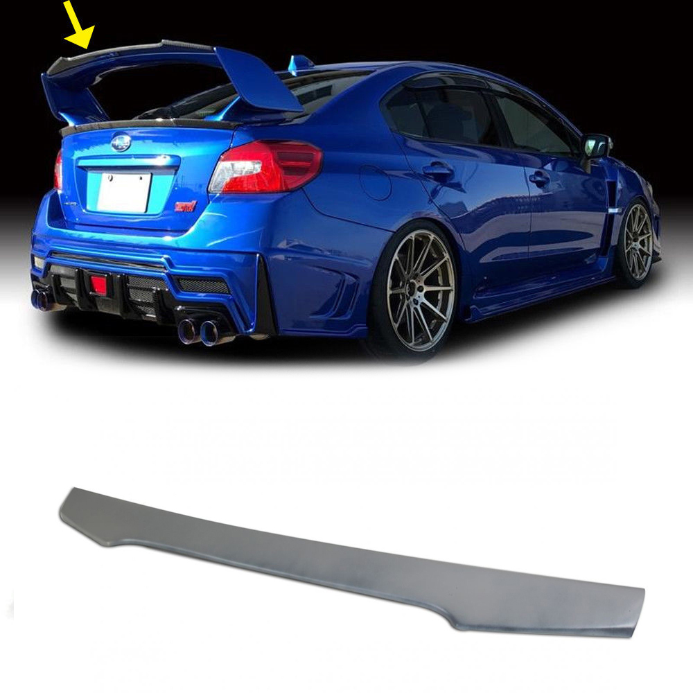 スバル WRX VA トップカバースポイラー塗装品 2015-2021(純正STIタイプウィングスポイラー適用) 