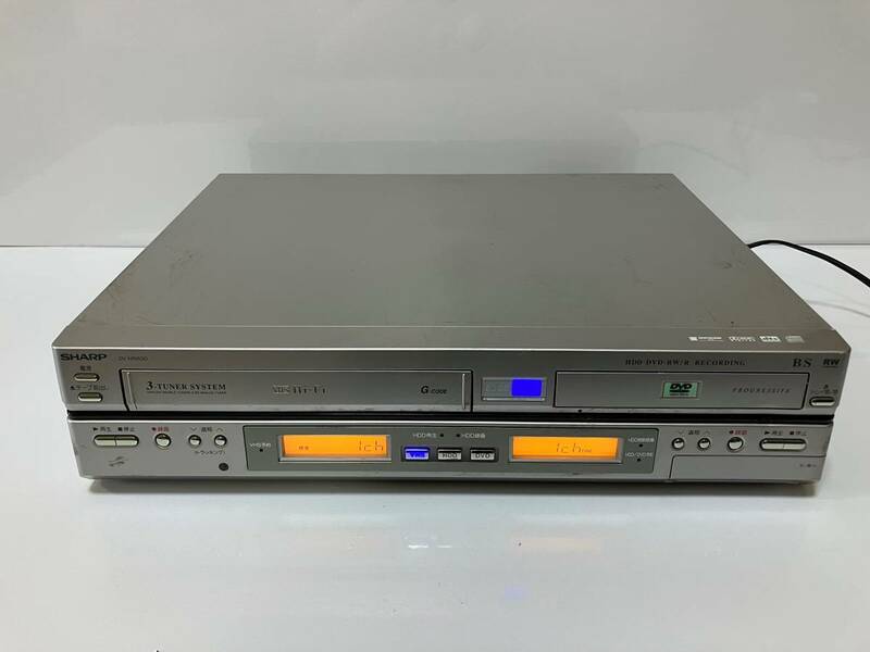 SHARP　HDD/DVD/VHSレコーダー　DV-HRW30　ジャンクMT-17