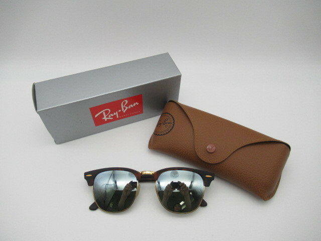 Ray・Ban　22　レイバン　サングラス　CLUB MASTER　RB3016　1309-33/58　51□21-145 