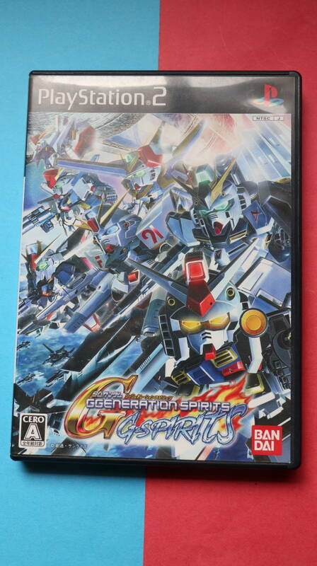 ★PS2ソフト SDガンダム ジージェネレーション スピリッツ ケース説明書はがき付き