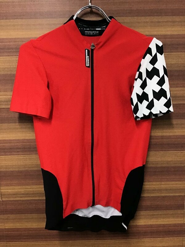 GX204 アソス assos ファストレーン ロック FASTLANE Rock SS JERSEY LTD EDITION 半袖 黒青赤 S