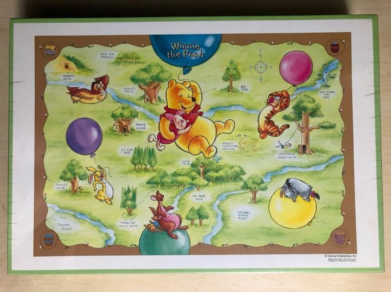 ディズニー DISNEY くまのプーさん Pooh ジグソーパズル 1000ピース 未開封品 テンヨー TENYO JAPAN プーさんの森にようこそ 廃盤 絶版