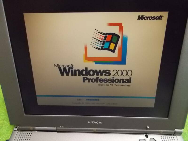 Windows2000 Professional 日立 FLORA 270VX 完動品