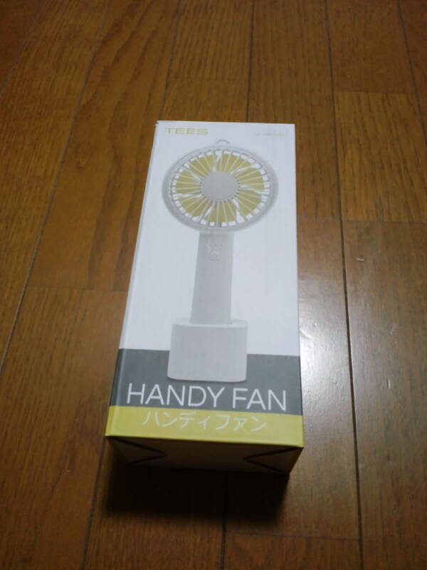 ★即決新品　USB充電式　TEES　HANNDY　FAN　ハンディ　ファン　付属品/取扱説明書付