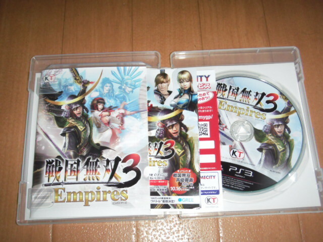 中古 PS3 戦国無双３　Ｅｍｐｉｒｅｓ 即決有 送料180円 