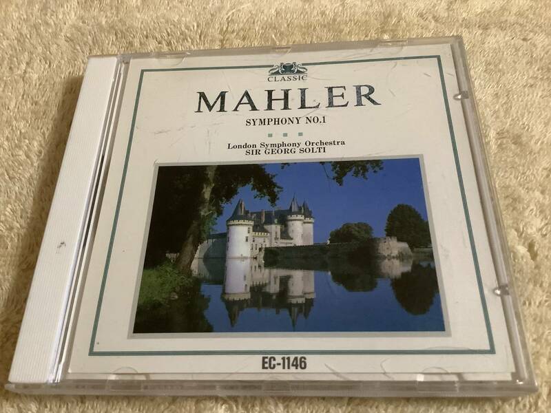 a マーラー：MAHLER SYMPHONY NO.1 London Symphony Orchestra SIR GEORG SOLTI / ゲオルグ・ショルティ ロンドン交響楽団 / EC-1146