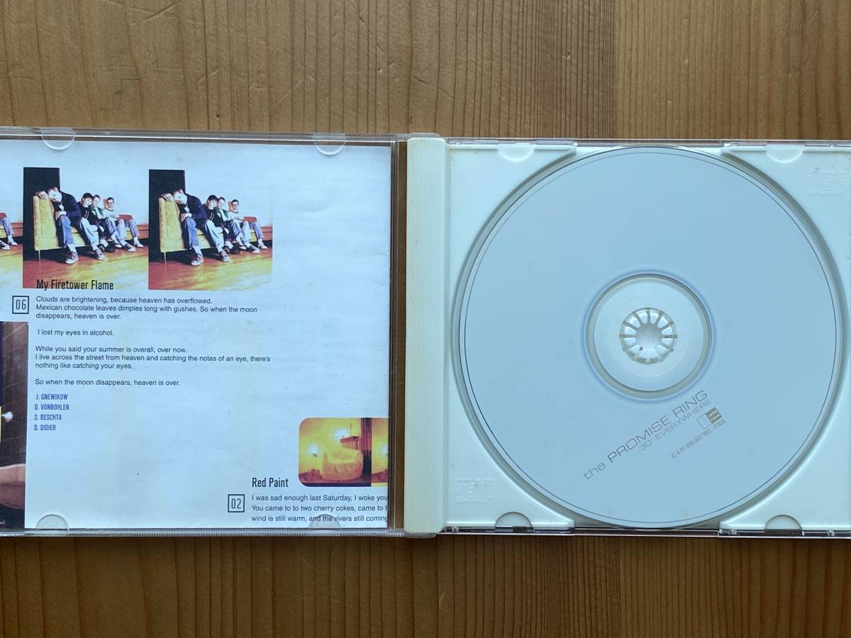 [CD] Promise Ring - 30 Degrees Everywhere, プロミスリング