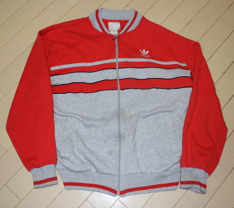 ★ADIDAS★アディダス　スウェットトラックジャケットヴィンテージＵＳＥＤ!!!