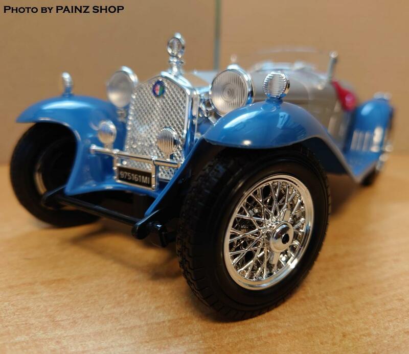 1/18 アルファロメオ8C 1932 Alfa Romeo 8C Spider Touring マイスト製ダイキャスト製ミニカー中古