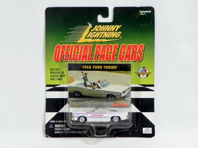 JOHNNY LIGHTNING 1/64 1968 FORD TORINO OFFICIAL PACE CAR 未開封 ジョニーライトニング フォード トリノ ペースカー