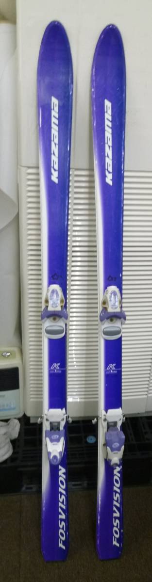 中古　 KAZAMA/カザマ★★　スキー板150㎝ [1-940]◆送料無料(北海道・沖縄・離島は除く)◆ 