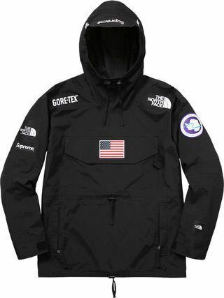 希少M デットストック 新品 17SS Supreme The North Face Trans Antarctica Expedition Pullover ブラック BLACK 黒 ノースフェース