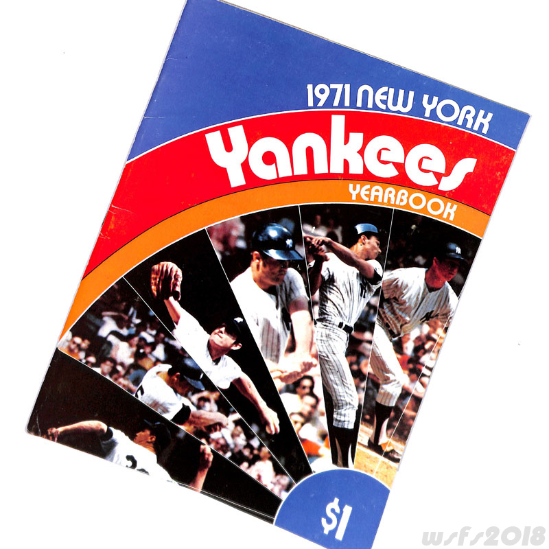 【MLB/古書】ニューヨークヤンキース1971イヤーブック【YANKEES/YEARBOOK】