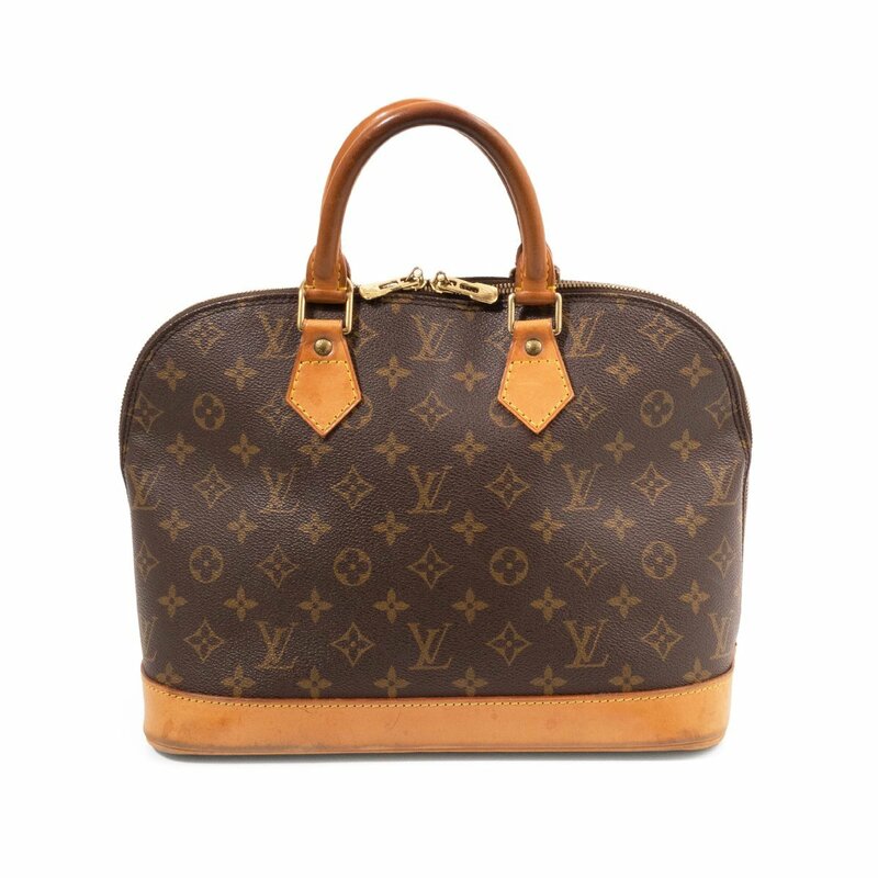 LOUIS VUITTON ルイヴィトン アルマ M51130 ハンドバッグ モノグラム・キャンバス×レザー ブラウン×ゴールド 旧型 レディース