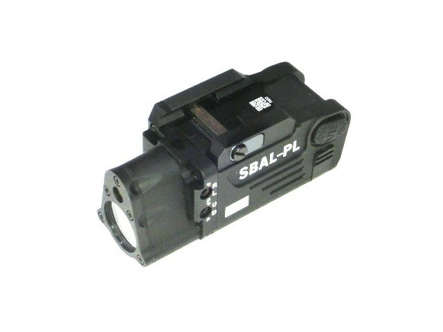 SBAL-PL型ピストルライト黒ストロボ機能20mmレイル用新品ハンドガン用フラッシュライト