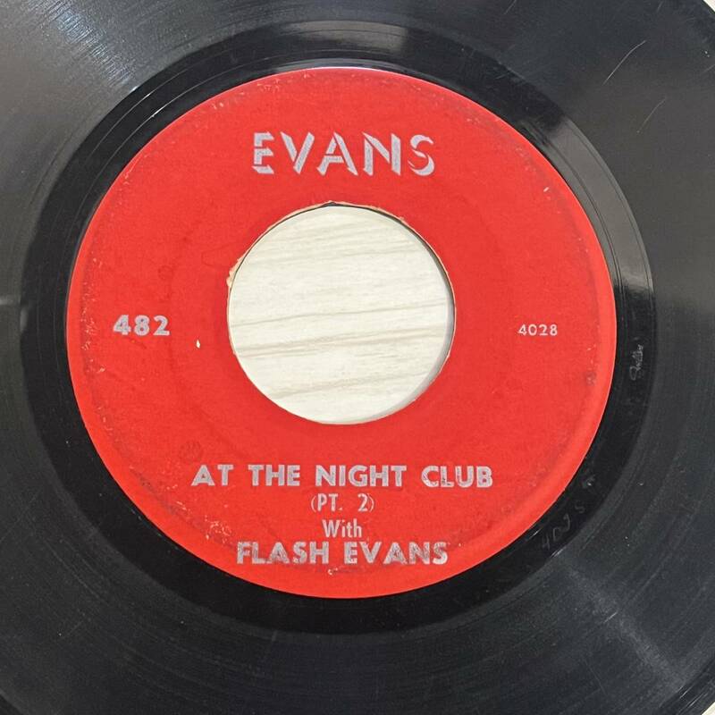 45 7inch / FLASH EVANS / AT THE NIGHT CLUB c107