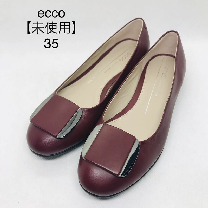 【未使用】エコー ecco フラット 35（22.5〜23㎝）