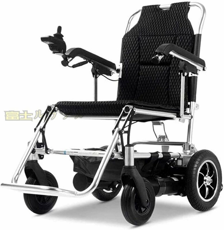 極上品★ 電動車椅子 ポータブル折りたたみ式パワーコンパクトモ 自動補助車椅子 220ポンド ヘビーデューティーをサポート 13Ahリチウム