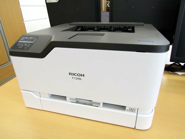 リコー/RICHO A4 カラーレーザープリンター P C200L 動作確認済 コンパクトボディ