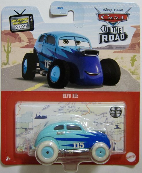 マテル カーズ レボ・コス ミニカー MATTEL CARS ON THE ROAD REVO KOS カーズオンザロード ディズニー ピクサー Disney PIXAR