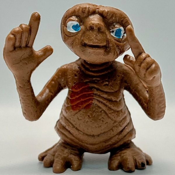 1982 E.T. パチ PVCフィギュア ET 当時物 ブートレグ 駄玩具 ビンテージ ヴィンテージ アメトイ アメリカントイ