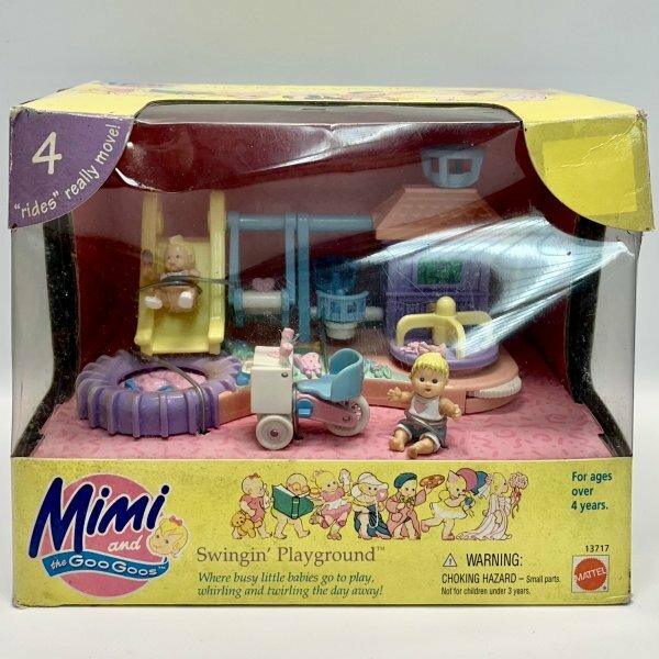 1995 マテル ミミ & グーグーズ プレイセット MATTEL MiMi and the Goo Goos Swingin' Playground