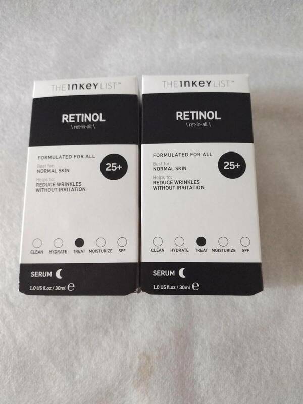 新品 THE INKEY LIST インキーリスト Retinol Serum 30ml×2箱 レチノールセラム 美容液