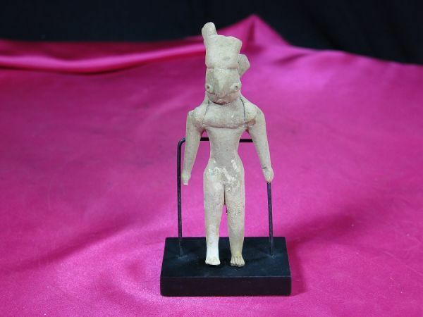 ｃ　テラコッタ製土偶　メへルガル遺跡　紀元前　遺跡発掘品　陶器　素焼き　シルクロード