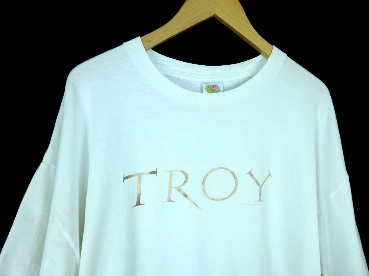 レア!! XL ブラピ TROY 映画 ムービー Y2K 野村訓市 アート NIRVANA カートコバーン ヴィンテージ 00s 90s 50s 40s 30s バンT デニム