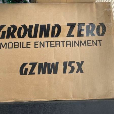 正規品 新品未使用 グラウンドゼロ ground zero 15インチ ウーファー2Ω DVC
