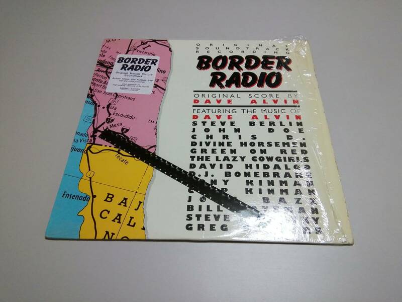 サントラ 輸入盤LP・DAVE ALVIN「BORDER RADIO」/LAパンク/1984