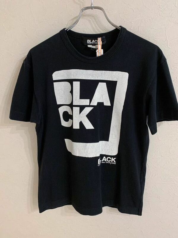 BLACK COMME DES GARCONS 半袖Tシャツ　Mサイズ ブラック