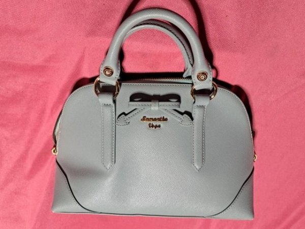 ＵＳＥＤ Samantha Vega ハンドバッグ サックス系