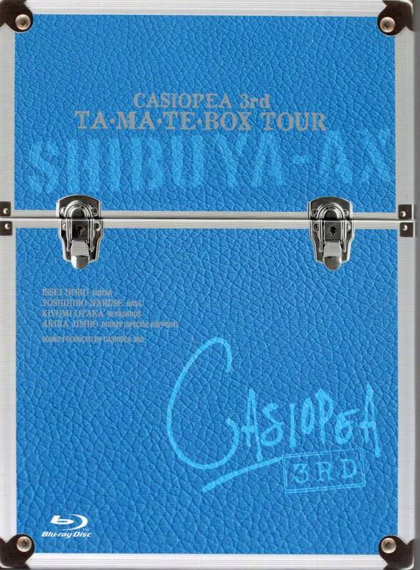 BD　ブルーレイ　CASIOPEA 3rd カシオペア3rd　TA・MA・TE・BOX TOUR　　神保彰、野呂一生、鳴瀬喜博、大高清美