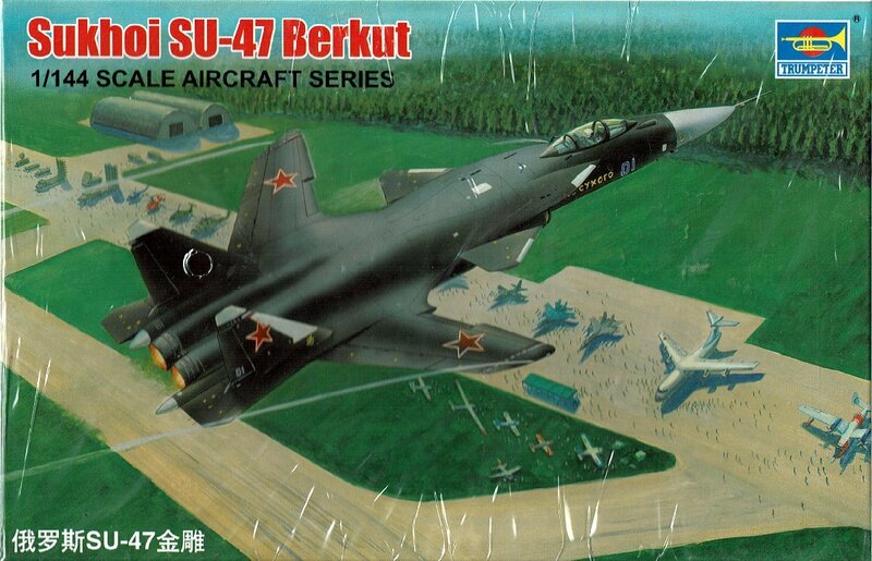 スホーイ Su-47 ベールクト 1/144 トランペッター