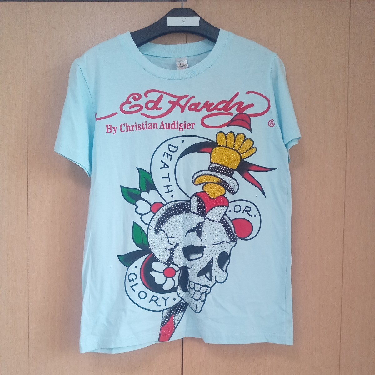 エドハーディ　半袖Tシャツ M - 髑髏 -