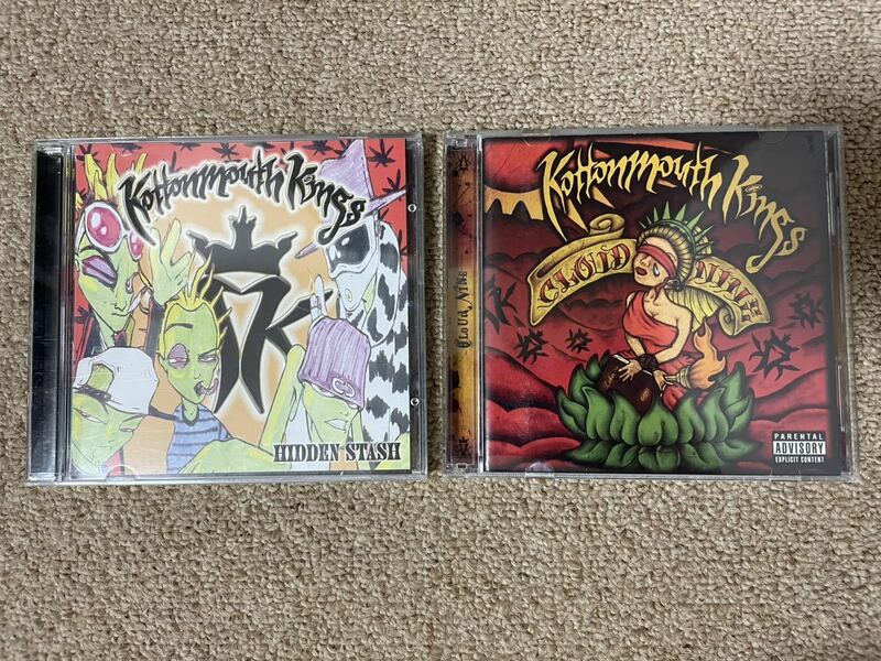 KOTTONMOUTH KINGS コットンマウスキングス　①HIDDEN STASH ②CLOUD NINE [輸入盤]