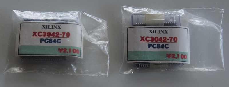 【送料無料・未使用品】 XILINX プログラマブル・ロジック・デバイス（XC3042-70 PC84C）