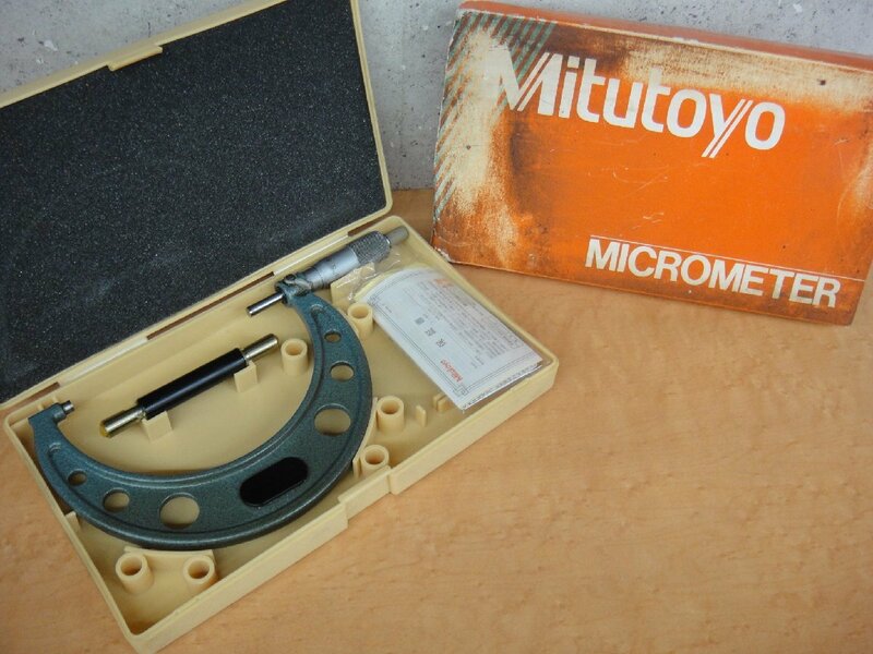 56203K ミツトヨ マイクロメーター 103-141 OM-125 外側 測定器 Mitsutoyo