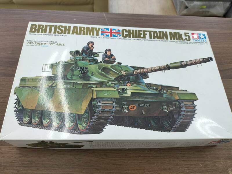 TAMIYA　プラモデル タミヤ イギリス戦車・チーフテンMk.5 1/35 　未組み立て　ミリタリーミニチュアシリーズ