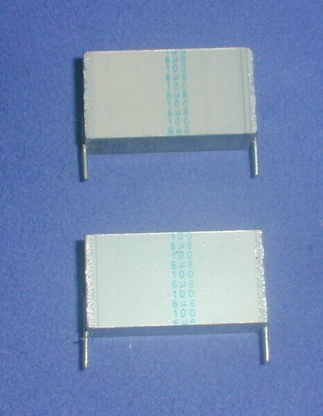 ＭＫＨ積層フィルムコンデンサ　シーメンス 6.8μF/100V　２個セット