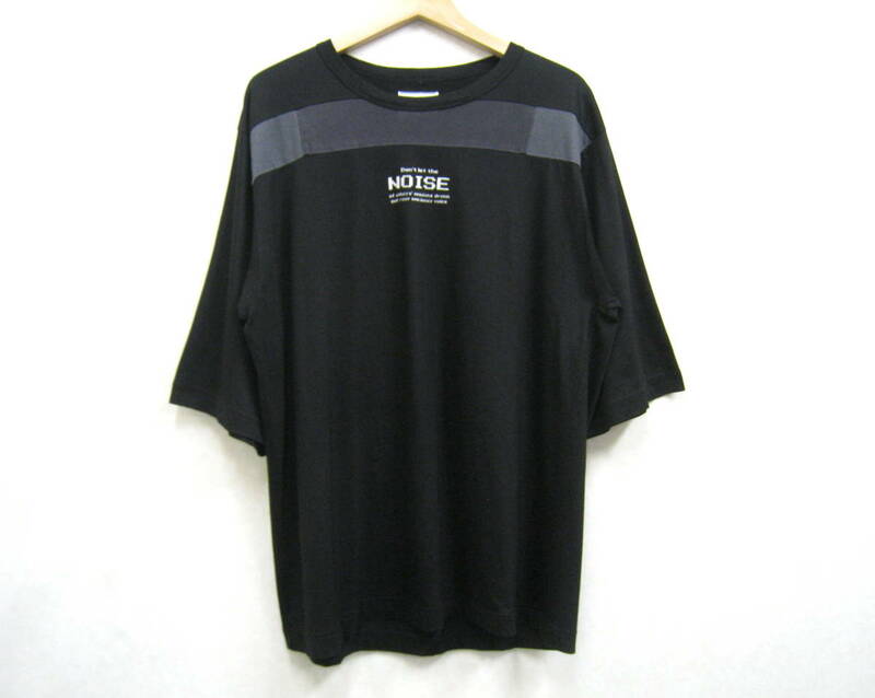 SHAREEF◆シャリーフ noise プリント 五分袖 Tシャツ メンズ サイズ2 日本製
