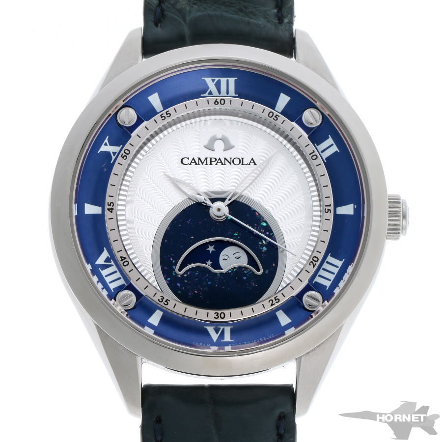 CITIZEN シチズン カンパノラ ムーンフェイズ 璃朋 クォーツ EZ2000-06B / 6324-T023959 SS ボーイズ 時計 2310031
