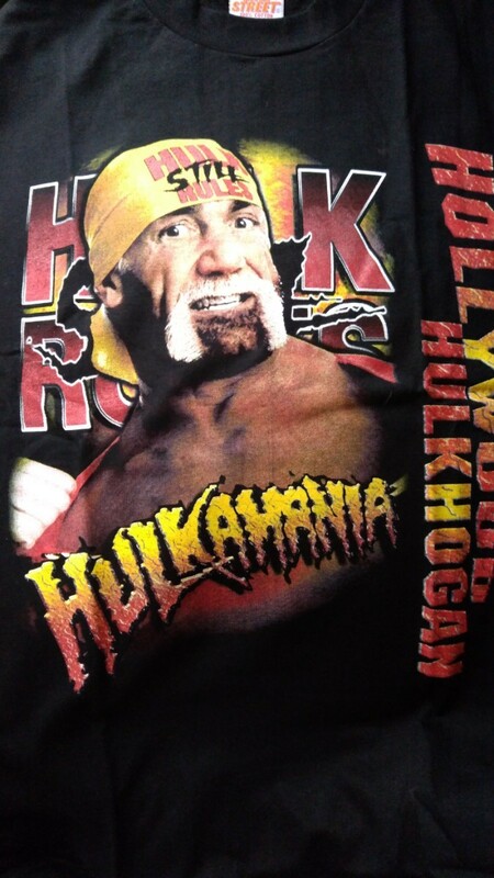 Tシャツ ハルクホーガン　WWE WWF WCW プロレス　新日本プロレス