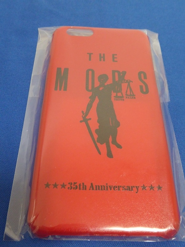 レア!THE MODS(ザ モッズ)iPhoneカバー/ケース[TOUR 2016 HAIL MARY]35th Anniversary/森山達也/北里晃一/苣木寛之/佐々木周/グッズ/新品