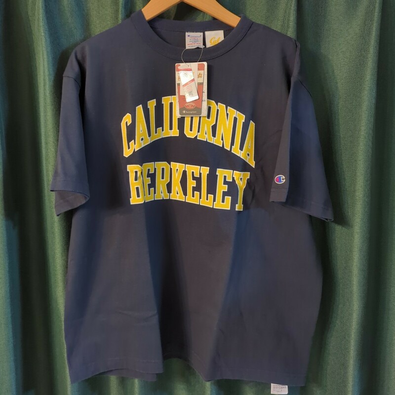チャンピオン アメリカ製 UC バークレー T1011 Tシャツ M リバースウィーブ スウェット made in usa yale ハーバード ucla ネイビー