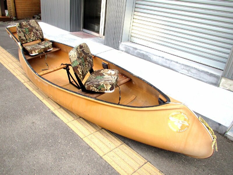 ■◆札幌引取限定～ リバーリッジ カスタムカヌー フィッシングカヌー シート2個有　全長約390ｃｍ　RiverRidge Custom Canoes　★