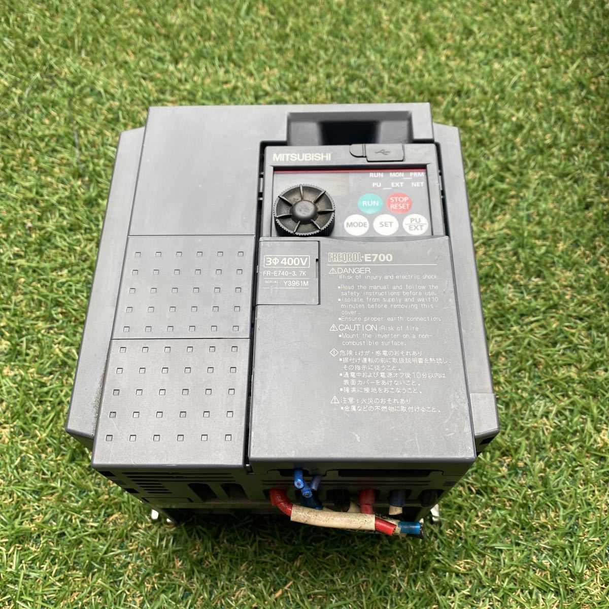 3F2001 三菱電機インバータ FREQROL FR-E740-3.7K 保証付き