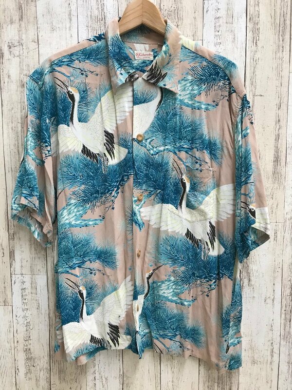 129AH SUN SURF RAYON S/S SPECIAL EDITION KAIKAMAHINA SS31813【中古】